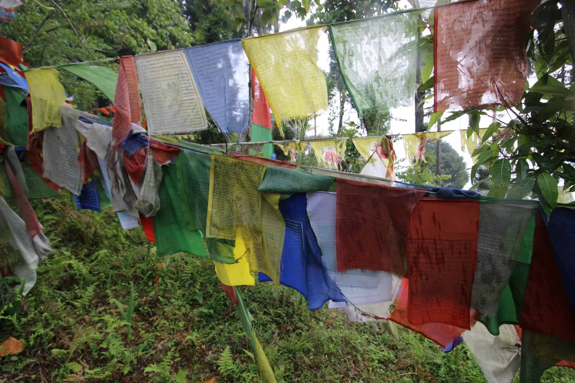 Bamboo Retreat Hotel - image "Gebetsfahnen - tibetische Windpferde in Indien" 66