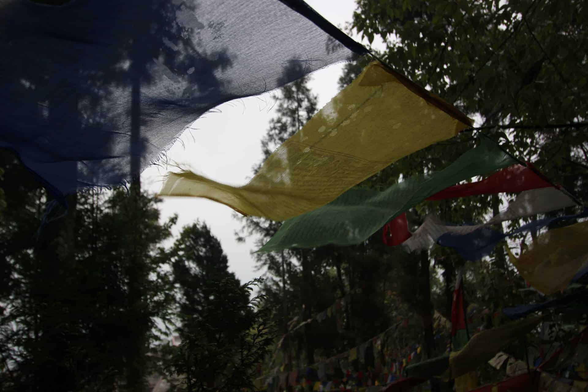 Bamboo Retreat Hotel - image "Gebetsfahnen - tibetische Windpferde in Indien" 64