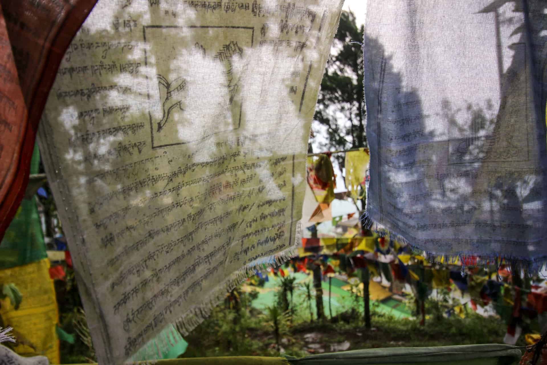Bamboo Retreat Hotel - image "Gebetsfahnen - tibetische Windpferde in Indien" 5